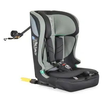 Cangaroo iDrive 76-150cm Twill-Green მანქანის სავარძელი (ქარსითი)