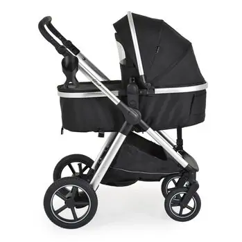 Moni 3 In 1 Set Alina Black-Onyx - საბავშვო ტრანსფორმერი ეტლის კომპლექტი, 4 image