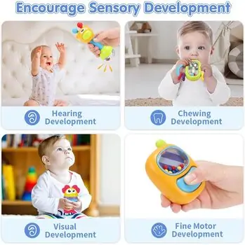 Baby Yard Rattles Toys Set - განსავითარებელი სათამაშოების ნაკრები, 3 image