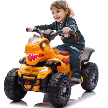Dinosaur Off-Road Quad Yellow - ელექტრო კვადროციკლი