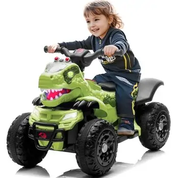 Dinosaur Off-Road Quad Green - ელექტრო კვადროციკლი, 2 image