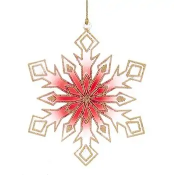 Snowflake Hanging Decoration - ნაძვის ხის სათამაშო, 2 image