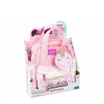 Girabrilla Puffer Mini Backpack Pink - საბავშვო ზურგჩანთა