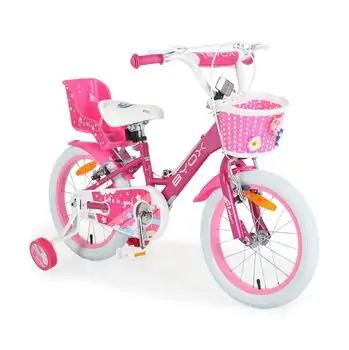 Byox Children Bicycle 16" Cupcake Pink - საბავშვო ველოსიპედი