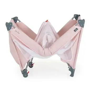 Cangaroo One Touch Pink საწოლ მანეჟი, 5 image