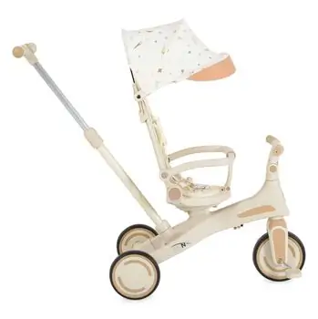 Byox Tricycle Juno Beige - სასეირნო ველო-ეტლი, 5 image