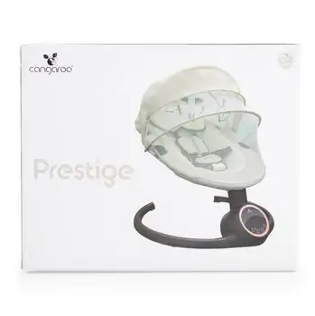 Cangaroo Baby swing Prestige Beige საბავშვო ელექტრო შეზლონგი, 12 image