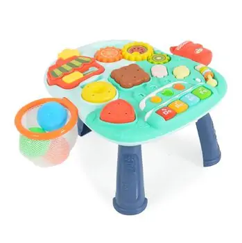 Moni Toys Walker 2in1 with basket blue HE0814 - საბავშვო ვოლქერი, 4 image