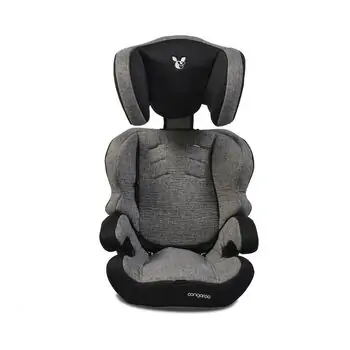 Cangaroo DELUXE LIGHT GREY მანქანის სავარძელი (ქარსითი), 10 image