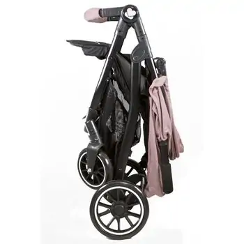 KikkaBoo Pushchair Eva Beige საბავშვო სასეირნო ეტლი, 7 image