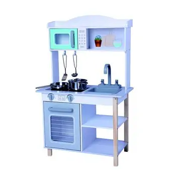 Moni Toys7256A Wooden kitchen Mila საბავშვო ხის სათამაშო სამზარეულო, 6 image