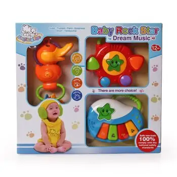Cangaroo-ს ჩვილის განსავითარებელი სათამაშოები Music toy set Baby rock star LT80011