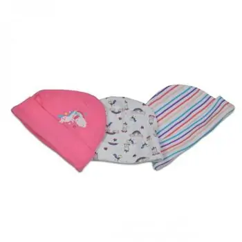 Cangaroo-ს ახალშობილის ქუდების ნაკრები Baby hats Kay pink, 2 image