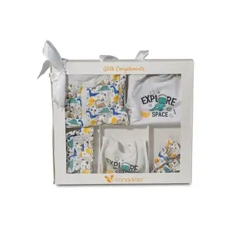 Cangaroo-ს ახალშობილის ბოდეს ნაკრები Newborn set 5 pcs The one Boy, 7 image