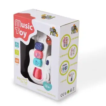 Moni Toys Baby Guitar K999-56B - საბავშვო განსავითარებელი სათამაშო, 4 image
