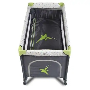 Cangaroo Star Duo Green საბავშვო საწოლ-მანეჟი, 3 image