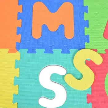 Moni Toys-ის ფაზლი ხალიჩა Mat Alphabet 26pcs 1002B3, 3 image
