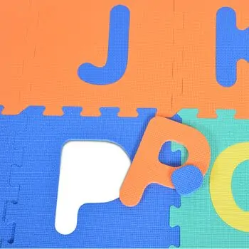 Moni Toys-ის ფაზლი ხალიჩა Mat Alphabet 26pcs 1002B3, 4 image