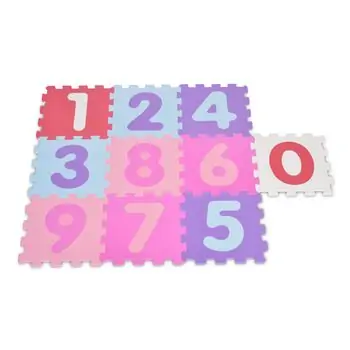 Moni Toys-ის ფაზლი ხალიჩა Mat Number 10 pcs 5001