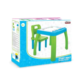 Pilsan-ის მაგიდა და სკამი 03 402 STUDY TABLE