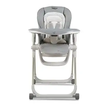 Cangaroo Delicious grey+2nd soft pad საკვები სკამ-მაგიდა, 2 image