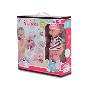 Moni Toys Doll 8385 სათამაშო თოჯინა აქსესუარებით, 6 image