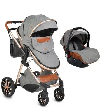 Cangaroo Alma Dark Grey 3 In 1 საბავშვო ტრანსფორმერი ეტლი, 2 image