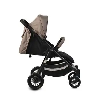 Cangaroo Sindy Grey 2in1 საბავშვო ეტლის კომპლექტი, 9 image