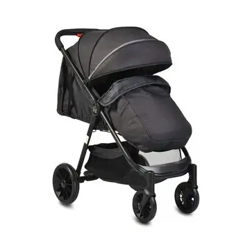 Cangaroo Sindy Black 2in1 საბავშვო ეტლის კომპლექტი, 3 image