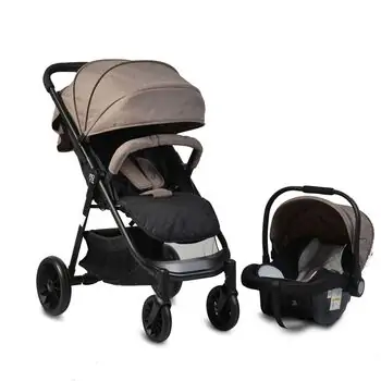 Cangaroo Sindy Beige 2in1 საბავშვო ეტლის კომპლექტი, 2 image