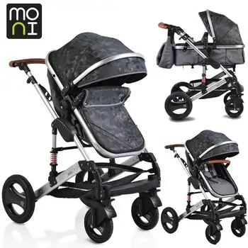 Cangaroo Gala 2in1 Premium Crystal საბავშვო ტრანსფორმერი ეტლი