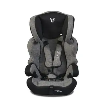 Cangaroo Deluxe pink მანქანის სავარძელი (ქარსითი), 9 image