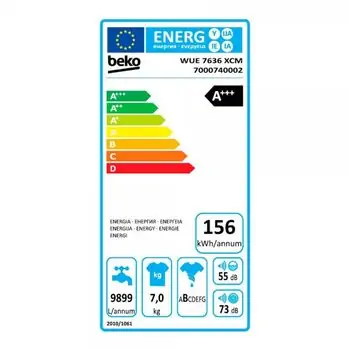 სარეცხი მანქანა BEKO WUE 7636 XCM Superia, 5 image