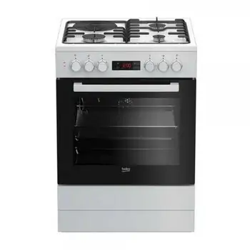 გაზქურა BEKO FSE 63320 DW Superia