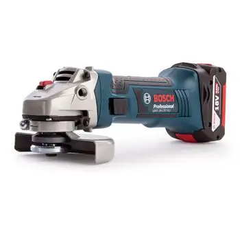 კუთხსახეხი BOSCH GWS 18-125 V-LI (0615990L6G) + (1x4.0Ah+GAL 18-40C), 3 image