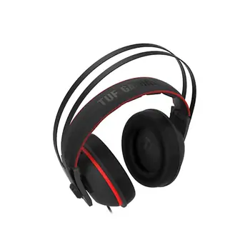 ყურსასმენი ASUS TUF GAMING H7 CORE (90YH01QR-B1UA00) RED, 3 image