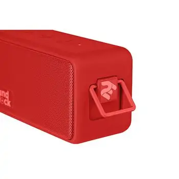 პორტატული დინამიკი 2E SOUNDXBLOCK TWS MP3 WIRELESS WATERPROOF Red 2E-BSSXBWRD, 2 image