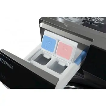 სარეცხი მანქანა TOSHIBA TWD-BJ90W4GE(SK), 3 image