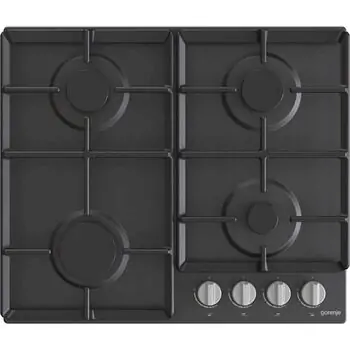 ჩასაშენებელი ქურის ზედაპირი Gorenje Hob G641EXB 4pcs black
