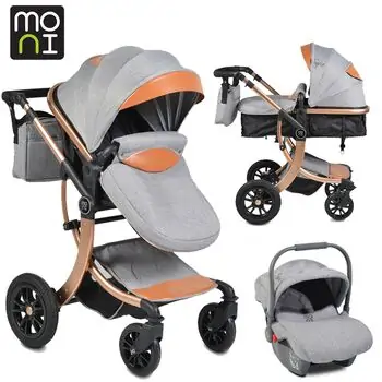 Cangaroo Sofie Grey 3x1 ტრანსფორმერი ეტლის კომპლექტი