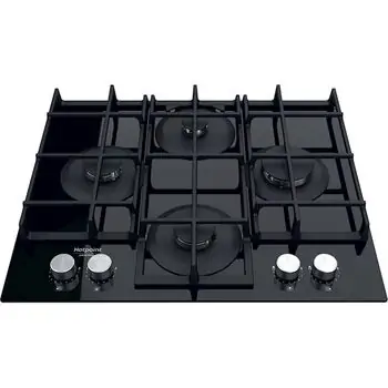 ქურის ზედაპირი HOTPOINT ARISTON HAGS 61F/BK, 2 image