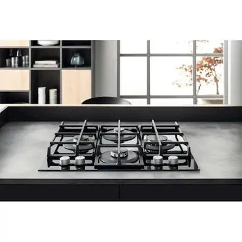 ქურის ზედაპირი HOTPOINT ARISTON HAGS 61F/BK, 5 image