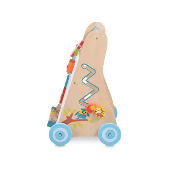 Moni Toys-ის საბავშვო ხის ვოლქერი Wooden Walker 2115, 4 image