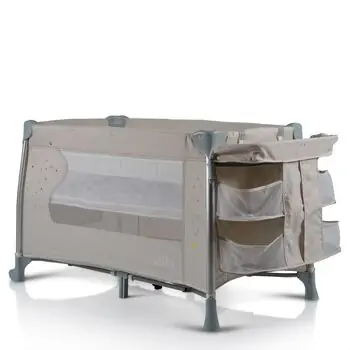 Cangaroo ISLEEP BEIGE ორ დონიანი საწოლ-მანეჟი, 8 image