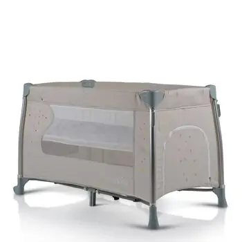 Cangaroo ISLEEP BEIGE ორ დონიანი საწოლ-მანეჟი, 9 image