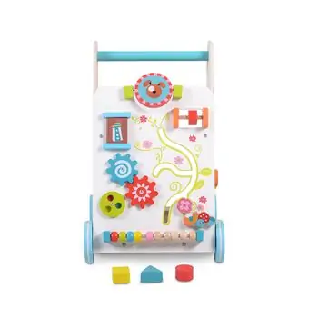 Moni Toys-ის საბავშვო ხის ვოლქერი Wooden Walker 2115, 2 image