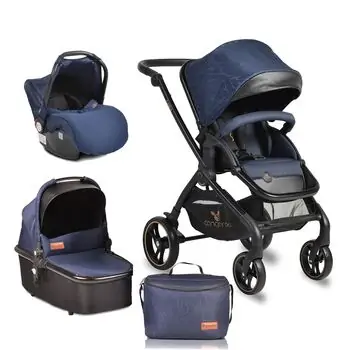 Cangaroo Mira Blue 4in1 ეტლის კომპლექტი