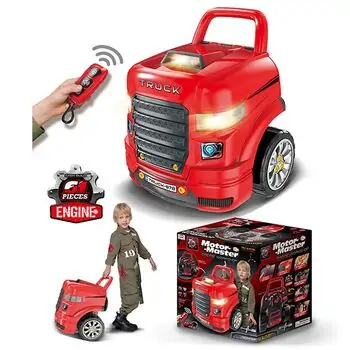 საბავშვო ინტერაქტიული მანქანა Motor Master Engine workshop truck