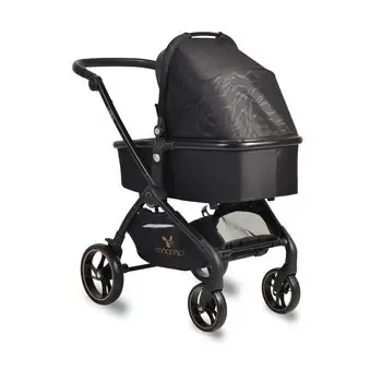 Cangaroo Mira Black 4in1 ეტლის კომპლექტი, 7 image