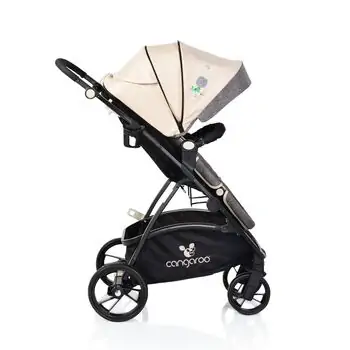 Cangaroo Stefanie Beige 4in1 საბავშვო ეტლის კომპლექტი, 8 image